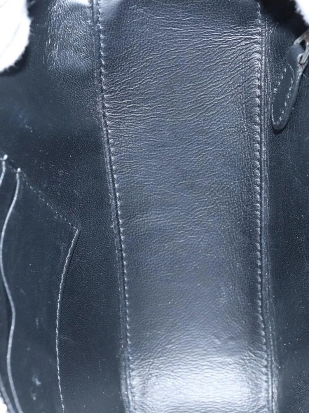 BALENCIAGA Triangle Duffle XS Hand Bag Leather 2way Silver - Picture 12 of 16